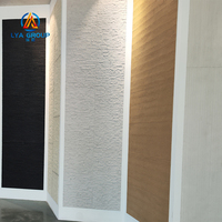 Revêtement mural extérieur moderne en pierre flexible effet carrelage, ignifuge et imperméable, pour bâtiment