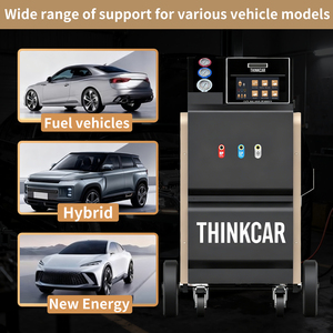 Thinkcar AC100 <span class=keywords><strong>PRO</strong></span>-Máquina de recuperación y recarga de refrigerante totalmente automática para automóviles, limpieza de pulso, 110V/220V - Product Image 5