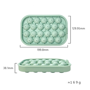 DD1544 Kreis Eiswürfel formen Herstellung kleiner 22 Gitter Kugel Eis kugeln für Cocktail Whisky Runde Eis schalen für Gefrier schrank - Product Image 4