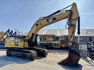 Excavadora de cadenas usada original japonesa de 36 toneladas Cat 336D2 en buen estado y a precio económico para construcción en Shock - Product Image 6