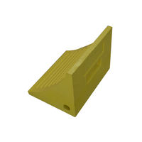 Cales de roue de sécurité robustes de 30 tonnes avec poignée, cales de roue en mousse de caoutchouc PU plastique pour camion, camping-car, remorque, garage, avion