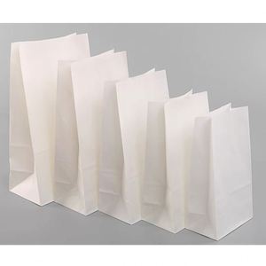 Bolsas de Papel Kraft Marrón Desechables al por Mayor con Fondo Cuadrado para Pan, Sándwiches y Comida para Llevar - Product Image 4