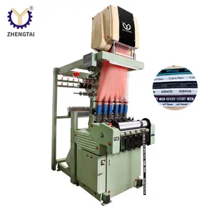 Zhengtai Computerized Auto Jacquard Elastic Band Weaving Machine Underwear Elastic Waistband Jacquard Loom
