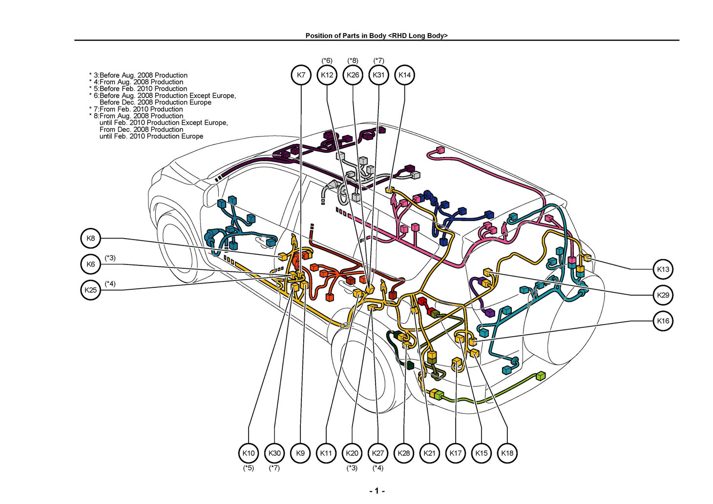 トヨタ レクサス 電気配線図 回路図 2004-2019年式対応 - Buy Product