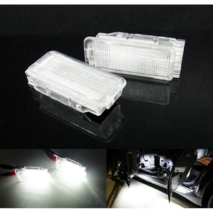 Nouvelle lumière LED pour l'espace de rangement des pieds, le coffre et le hayon, <span class=keywords><strong>blanche</strong></span>, 12V, installation facile pour Peugeot 206 207 307 <span class=keywords><strong>308</strong></span> <span class=keywords><strong>SW</strong></span> RCZ OE 6362 N6/N7 - Product Image 1