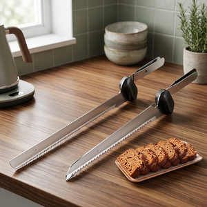 Cuchillo de Chef Gyuto Profesional con Hoja Dentada, Seki Japón, 24 cm, Mango de Plástico, Apto para Lavavajillas - Product Image 3