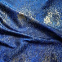Robe de soirée tissée en polyester Vente en gros de designer Tissu de brocart Tissu jacquard pour vêtements