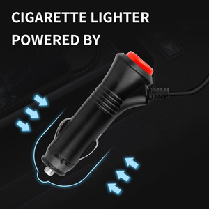 8 Led hồng ngoại tầm nhìn ban đêm phía sau ghế giám sát bé xe máy ảnh với 4.3 inch HD hiển thị dễ dàng gắn ống kính góc rộng cho du lịch - Product Image 5