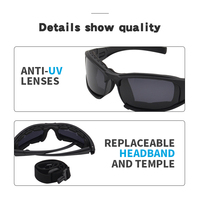 RTS Anlorr 6007 Lunettes de tir en plein air Lunettes de soleil pour sports de plein air Lunettes tactiques de qualité