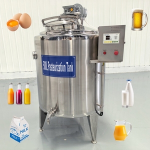 Pasteurisateur de <span class=keywords><strong>lait</strong></span>, yaourt <span class=keywords><strong>et</strong></span> crème glacée en acier inoxydable de 200 L pour <span class=keywords><strong>lait</strong></span> de vache <span class=keywords><strong>et</strong></span> de chèvre - Product Image 1