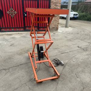 JUNCHI JUNCHI-01 petite <span class=keywords><strong>table</strong></span> élévatrice hydraulique électrique/tabouret pour la décoration de l'application de carrelage de construction murale 200kg ascenseur - Product Image 3