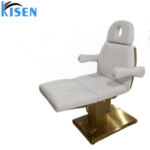 KISEN Multifunctional Beauty Salon Furniture 3 Motor Massage Beauty <b>Bed</b> With Armrest Hair Wash Facial SPA Treatment Beauty <b>Bed</b> - Product Image 2