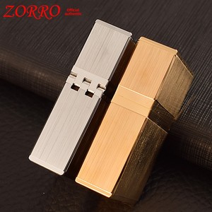 Accendino <span class=keywords><strong>a</strong></span> <span class=keywords><strong>Benzina</strong></span> in Rame Grezzo di Alta Gamma, Finitura Spazzolata, Antivento, <span class=keywords><strong>a</strong></span> Cherosene, Regalo di Lusso da Collezione per Uomini - Product Image 3