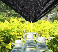 Filet d'ombrage tissé en HDPE vierge à 100 % Tuniu, protection UV, épaisseur 50-300 g/m², forme personnalisable, pour usage extérieur en cour.