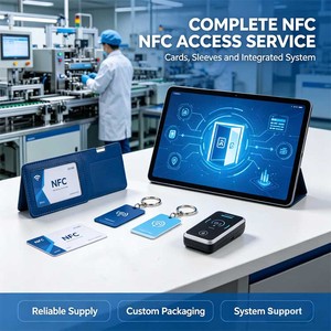 บัตรคีย์การ์ด NFC สำหรับโรงแรม ขายส่งจากโรงงาน RFID 13.56MHz บัตรสมาร์ทการ์ดเข้าออก ใช้งานร่วมกับระบบล็อคประตู <span class=keywords><strong>VingCard</strong></span> Salto Kaba - Product Image 4