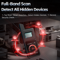 T6 Tragbarer Persönlicher Alarm, Anti-Spionage-Kamera-Scanner, Multifunktionaler Drahtloser RF-Signaldetektor