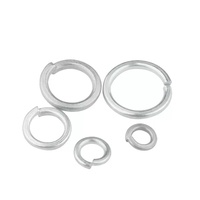 Rondelles de serrage à ressort en acier inoxydable haute résistance, zinguées, certifiées ISO, pour applications de fixation industrielles et automobiles