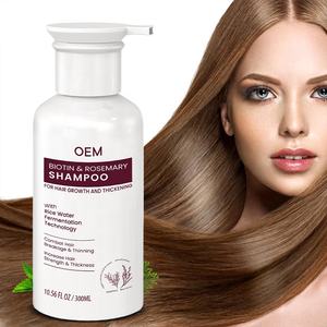 Estratti naturali Cruelty-Free migliorare la <span class=keywords><strong>crescita</strong></span> dei <span class=keywords><strong>capelli</strong></span> attivare follicoli piliferi biotina & rosmarino <span class=keywords><strong>Shampoo</strong></span> per la <span class=keywords><strong>crescita</strong></span> dei <span class=keywords><strong>capelli</strong></span> e ispessimento - Product Image 1