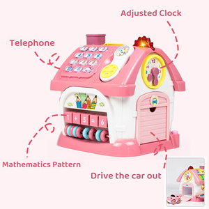 Gioco del telefono <span class=keywords><strong>per</strong></span> bambini occupato attività da tavolo Cube House <span class=keywords><strong>giocattoli</strong></span> Montessori <span class=keywords><strong>per</strong></span> bambine da <span class=keywords><strong>1</strong></span> a 3 anni - Product Image 4