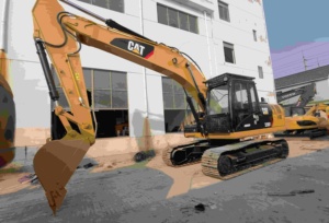 Excavadora de cadenas 320D2L usada en buen estado, 20 toneladas, pocas horas de trabajo, duradera, rentable, con motor y bomba listos para usar. - Product Image 4