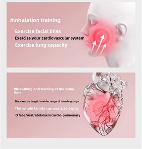 Entrenador de Respiración Abdominal con Mancuernas para Aumentar la Capacidad Pulmonar, Equipo de Fitness para Adelgazar el Abdomen, Mancuerna de PP para Hombres y Mujeres, para Correr y Respirar - Product Image 5