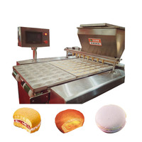 HY-600 Petit gâteau Macaron entièrement automatique 2 couleurs Machine de fabrication de gâteau Macaron Prix de la machine