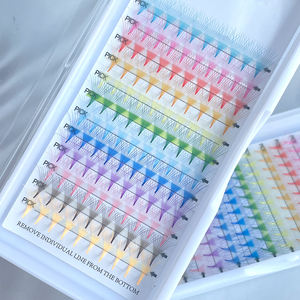 <span class=keywords><strong>Mini</strong></span> ventilateurs de cils préfabriqués pour extension de cils Marque privée 3D 4D 5D <span class=keywords><strong>CD</strong></span> Curl Ventilateurs de cils préfabriqués Personnaliser - Product Image 3