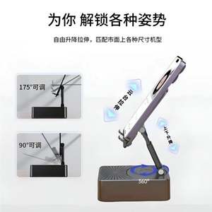 Support de téléphone portable Bluetooth 3-en-1 personnalisé avec logo, style dessin animé, sérigraphié, couleur personnalisée, en plastique, vente en gros - Product Image 5