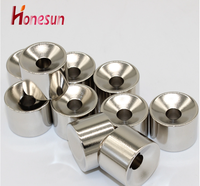 Aimants industriels en néodyme Ndfeb 1/2x1/8 pouces disque N35/N42/N45/N52 avec service de pliage