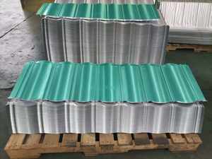 Moderne Pierre Enduit Métal Aluminium Zinc Solaire Toiture Tuiles Résistant À La Chaleur Trapézoïdal <span class=keywords><strong>Terre</strong></span> <span class=keywords><strong>Cuite</strong></span> Synthétique Résine Acier Maison - Product Image 2