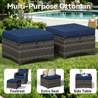 Ensemble de chaises de patio pivotantes d'extérieur en rotin, mobilier de jardin très demandé pour véranda et terrasse