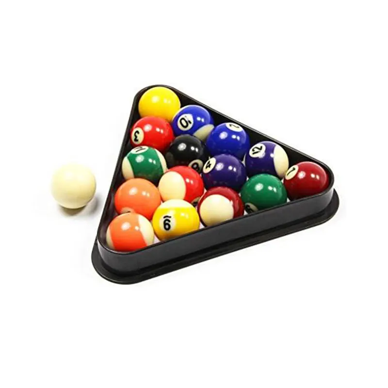 Pool Billard Ball Rack Schwarz Kunststoff Billard und Pool Ball 9 Ball Dreieck