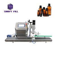Machine de capsulage semi-automatique multifonction servo de haute précision pour flacons en verre de cosmétiques et parfums, avec capsulage à griffes et à visser, pour boîtes en plastique