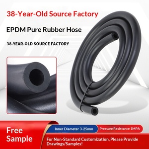 <span class=keywords><strong>Tubo</strong></span>/Manicotto in <span class=keywords><strong>Gomma</strong></span> EPDM Personalizzato Marca ZXQ, Nero Liscio Resistente all'Usura e Antigelo per Refrigerante -30°C 120°C - Product Image 3