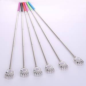 Porta artiglio in acciaio inox a scomparsa solletico gratta e vinci massaggiatore posteriore - Product Image 4