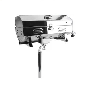 Parrilla de Barbacoa Portátil de Acero Inoxidable 304 para Barco, Parrilla de Gas con Cubierta Completa - Product Image 4