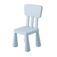 Chaise et tabouret pour enfants Marmot, pliable, portable, en plastique, avec dossier à lattes, nouveau style chinois, pour utilisation en maternelle