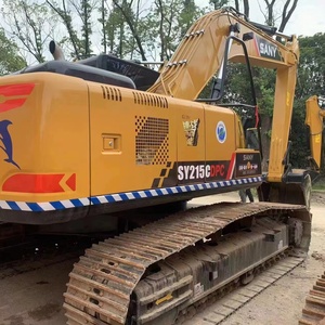 Nueva Excavadora Sany 215 de Alta Calidad, 90% Nueva, en Oferta, con Componentes Principales: Motor, Caja de Cambios, Bomba de Engranajes, Rodamientos, PLC - Product Image 1