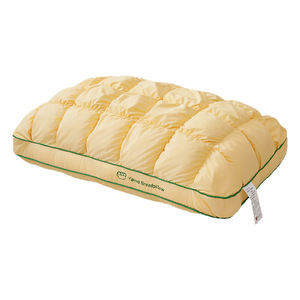 Oreiller Yalso BreadPillw rectangulaire, fermeté moyenne, soutien du cou, jaune, aide au sommeil pour adultes, usage domestique - Product Image 1