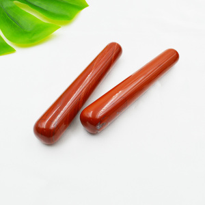 Mini Varita Yoni de Jaspe Rojo Natural, 10.5cm, Impermeable, Juguete Sexual para Ejercicios de Kegel y Yoga, Cristales Curativos - Product Image 2