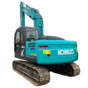 İkinci el KOBELCO SK140LC 140 ekskavatör düşük fiyat kullanılan Kobelco sk140lc ekskavatör japonya marka satılık