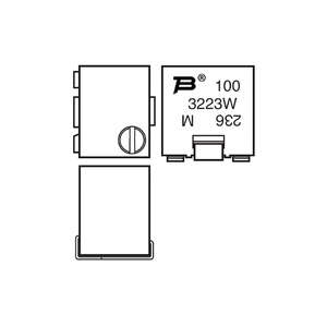 3223W-1-<span class=keywords><strong>101</strong></span> nouvel original en stock YIXINBANG composants passifs potentiomètres coupe-bordures et rhéostats résistances de coupe-<span class=keywords><strong>SMD</strong></span> - Product Image 1