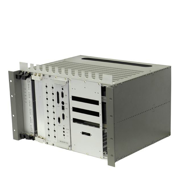 Custom 6U Industrial Rack Mount Chassis, Aluminum Electronic Enclosure