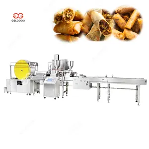 Frozen Lumpia Forming And Packing Spring Roll Maker Machine Price Suppliers