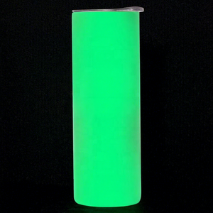 แก้วน้ำสแตนเลสขนาด 20 ออนซ์ 600 มล. จากคลังสินค้าในสหรัฐอเมริกา ฝาปิดเรืองแสงในที่มืด พร้อมหลอดดูด เก็บความร้อนได้นาน 6-12 ชั่วโมง เป็นมิตรกับสิ่งแวดล้อม - Product Image 1