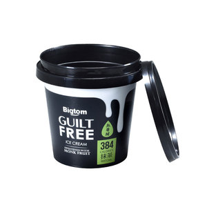 IML — conteneur de crème glacée rond, Logo personnalisé imprimé, 400ml, 50 unités, emballage de glace - Product Image 2