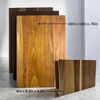 Ensemble de planches à découper 100% bois antidérapantes et faciles à nettoyer, avec design décoratif et fonctionnel, épaisseur 2 cm, style livre, blocs de découpe durables