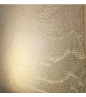 Maille de fil d'acier inoxydable tissée à haute précision, double fonction, pour filtre industriel et découpe de tissu métallique décoratif