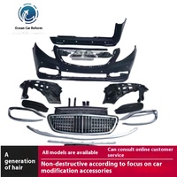 Mercedes Benz Classe V Vito Metris W447 Kit de carrosserie de pare-chocs AMG haut de gamme Accessoires extérieurs modifiés pour V260 Vito et Classe V