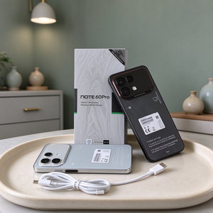 สมาร์ทโฟน Fashion Ultra-thin Note60pro 5G หน้าจอโค้งขนาดเล็ก 7.3 นิ้ว ระบบ Android แท้ ปลดล็อคด้วยลายนิ้วมือบนใบหน้า - Product Image 1